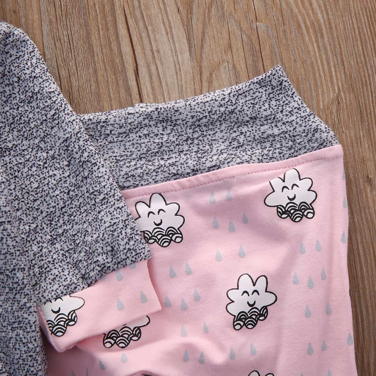 US STOCK toddler Newborn Baby Boys Girls printed Clouds Hoodie long sleeve coat Tops and floral Pants Set Outfit for baby | Детская