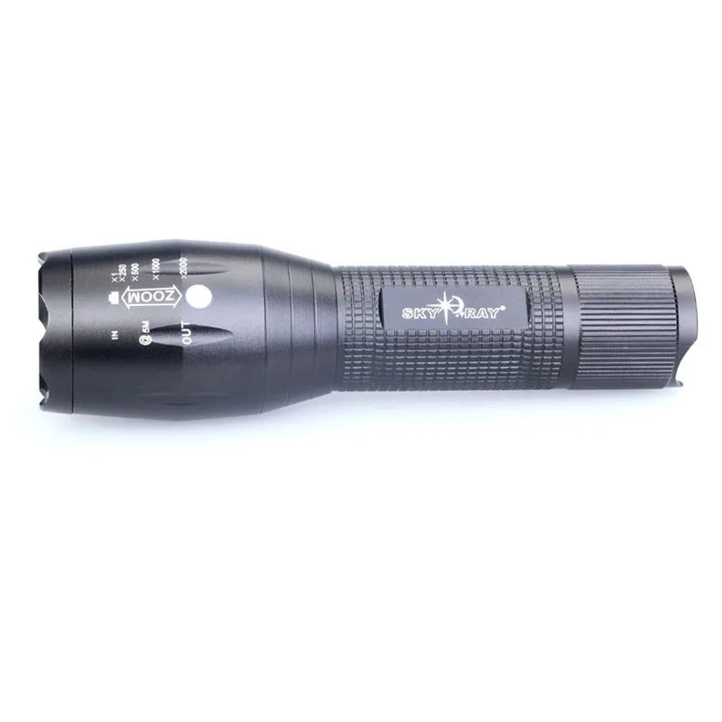 Светодиодный фонарик SKY RAY светодиодный с 5 режимами масштабирования T6 260lm 1x1865 0/3xaaa