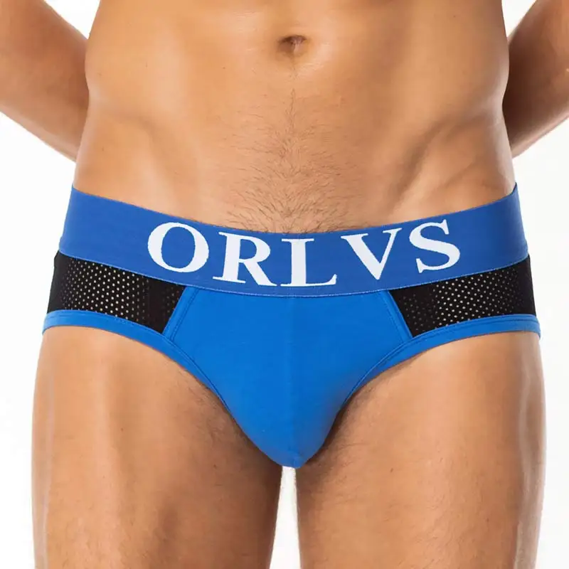 Новинка 2018 сексуальное нижнее белье мужские трусы ORLVS Mesh мужское Cueca гей дышащее