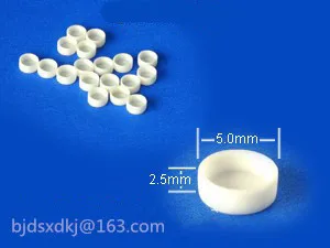 Керамический тигель из оксида алюминия/диаметр * высота = 5*2 5/специальный для