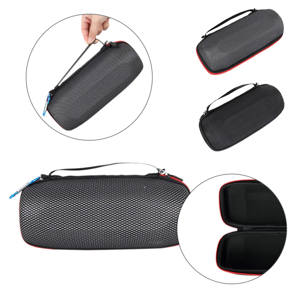 Дорожная незаменимая сумка для динамиков EVA сумка на плечо для JBL Charge 4 Bluetooth динамик портативная двойная молния открытие