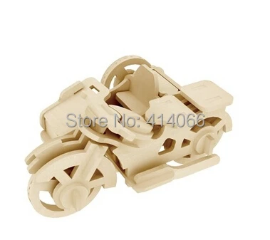 3d Трехмерная деревянная головоломка для животных игрушки детей diy Ручная работа