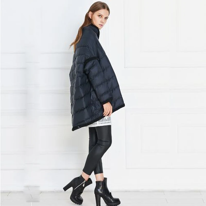 Высокое качество необычная свободная зимняя куртка для женщин новинка 2018