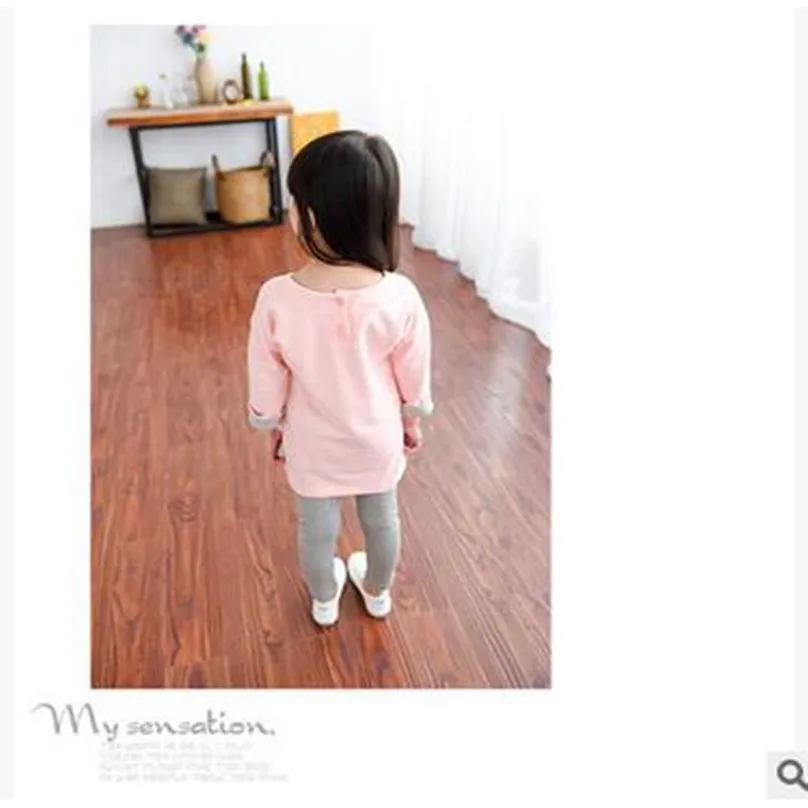 2 шт. весна осень девушки комплект одежды детская одежда костюм Младенца