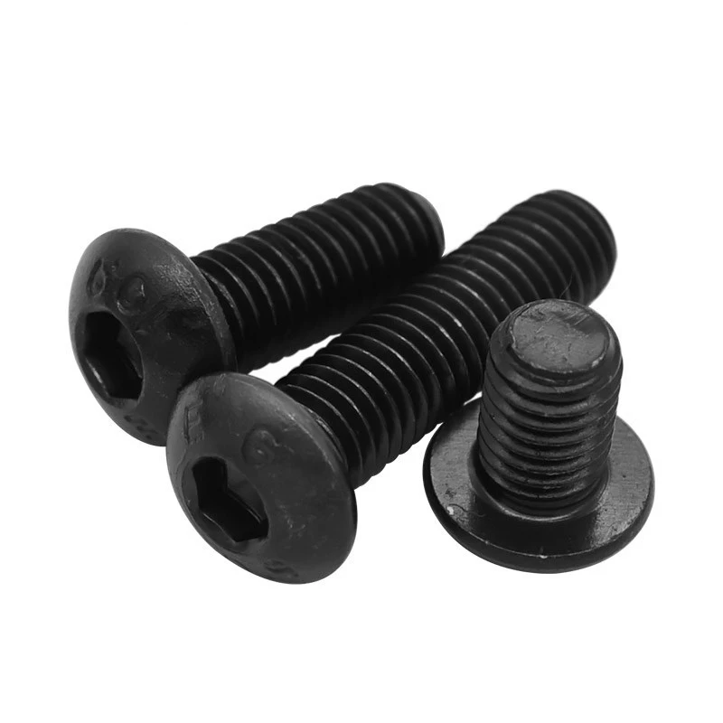 

20pcs M4 alloy steel high strength flat round head socket heads cap screw bolt home decoration screws bolts 16mm-30mm length