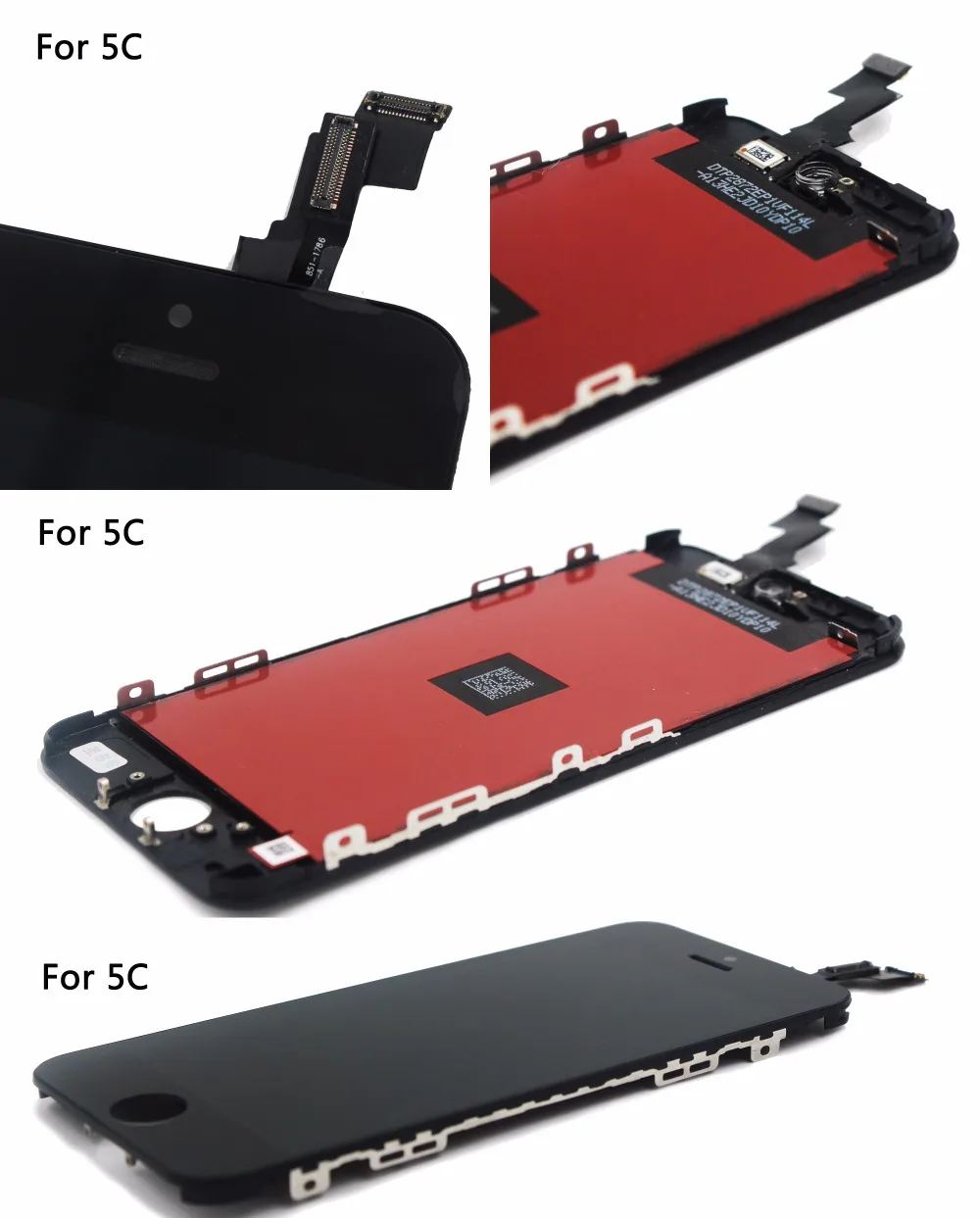 Хорошее качество Замена для iphone 5 iphone 5c iphone 5s ЖК-дисплей кодирующий преобразователь сенсорного экрана в сборе белый Бесплатные инструменты