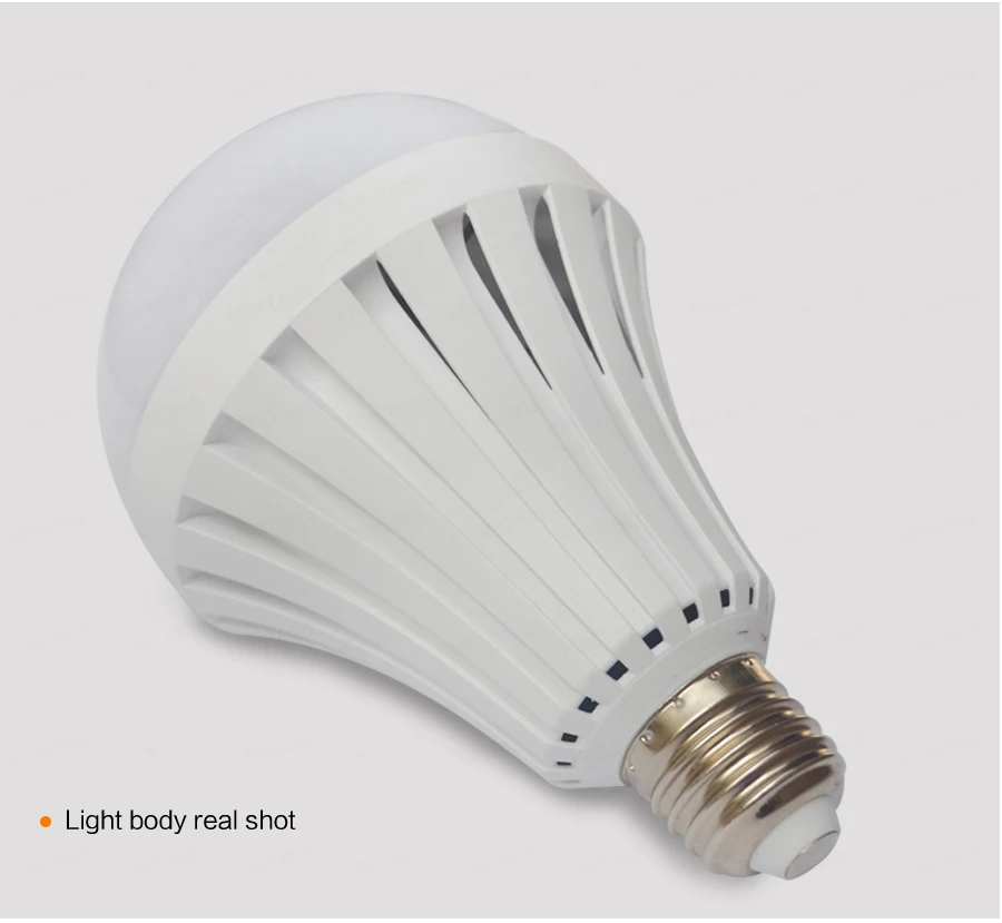 Умный светодиодный светильник E27 5 Вт-9 Вт, светодиодный аварийный светильник, 110 В, 220 В, светильник с перезаряжаемой батареей, лампа пожарного Bombillas, внутренний светильник ing