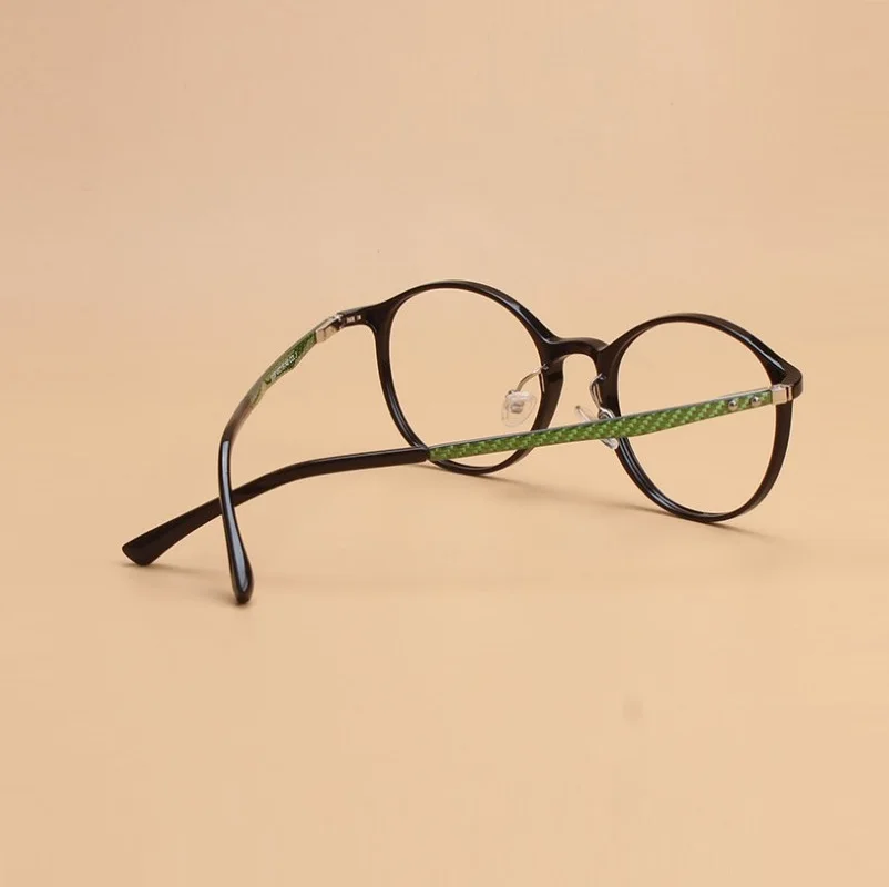 Ширина 134 углеволоконные очки для близорукости оправы очков Искусство ретро