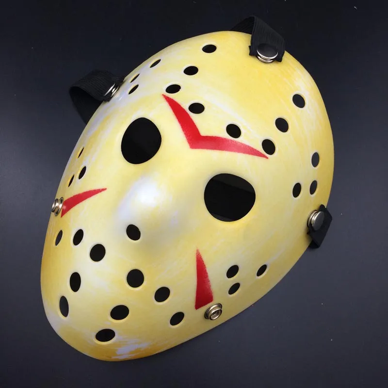 

Jason Voorhees Friday the 13th Horror Movie Hockey Mask Scary Halloween Masks