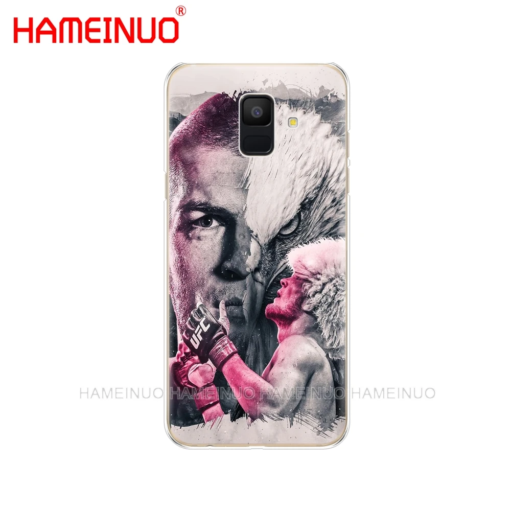 HAMEINUO Хабиб нурмагомедов UFC крышка чехол для телефона для samsung Galaxy J4 J6 J8 A9 A7 A6 A8 плюс j7 duo - Цвет: 43508