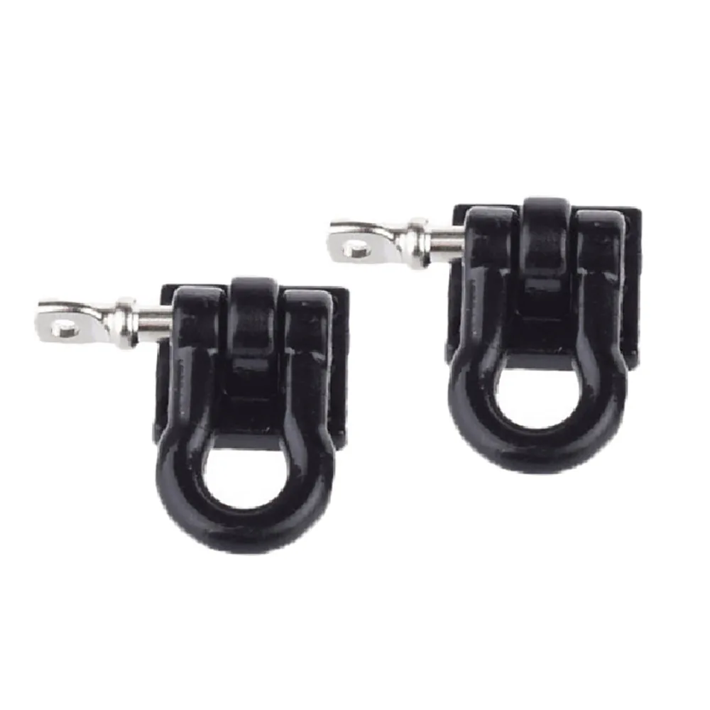 1 пара металлический буксировочный прицеп крюк скобы Набор для 1/10 RC Гусеничный