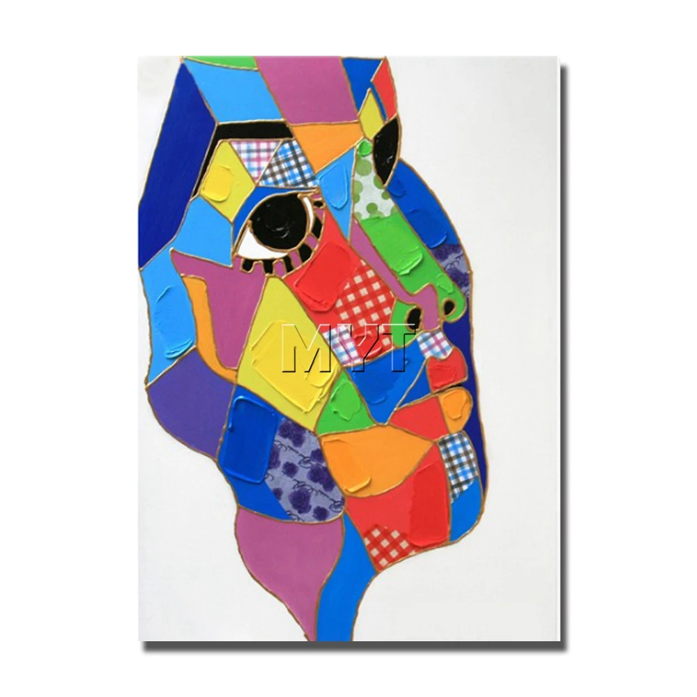 Ручная роспись фламенко испанская женщина тепло Танцы Танцовщица картина маслом