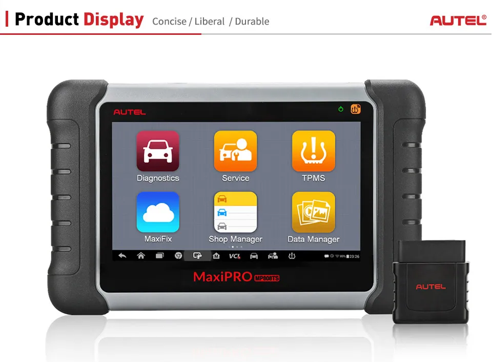 AUTEL MaxiPRO MP808TS автомобильный диагностический сканер OBD2 автоматический диагностический инструмент для сканирования TPMS автомобильный сканер Профессиональный Универсальный сканер для диагностики авто