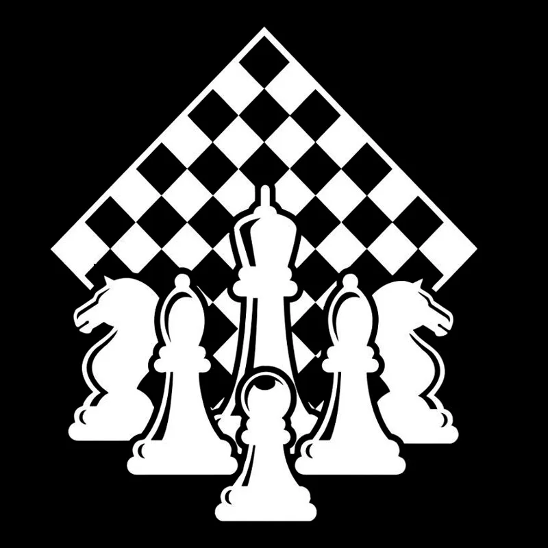 14 4 см * 16 7 шахматная доска автомобильные аксессуары Декор виниловая