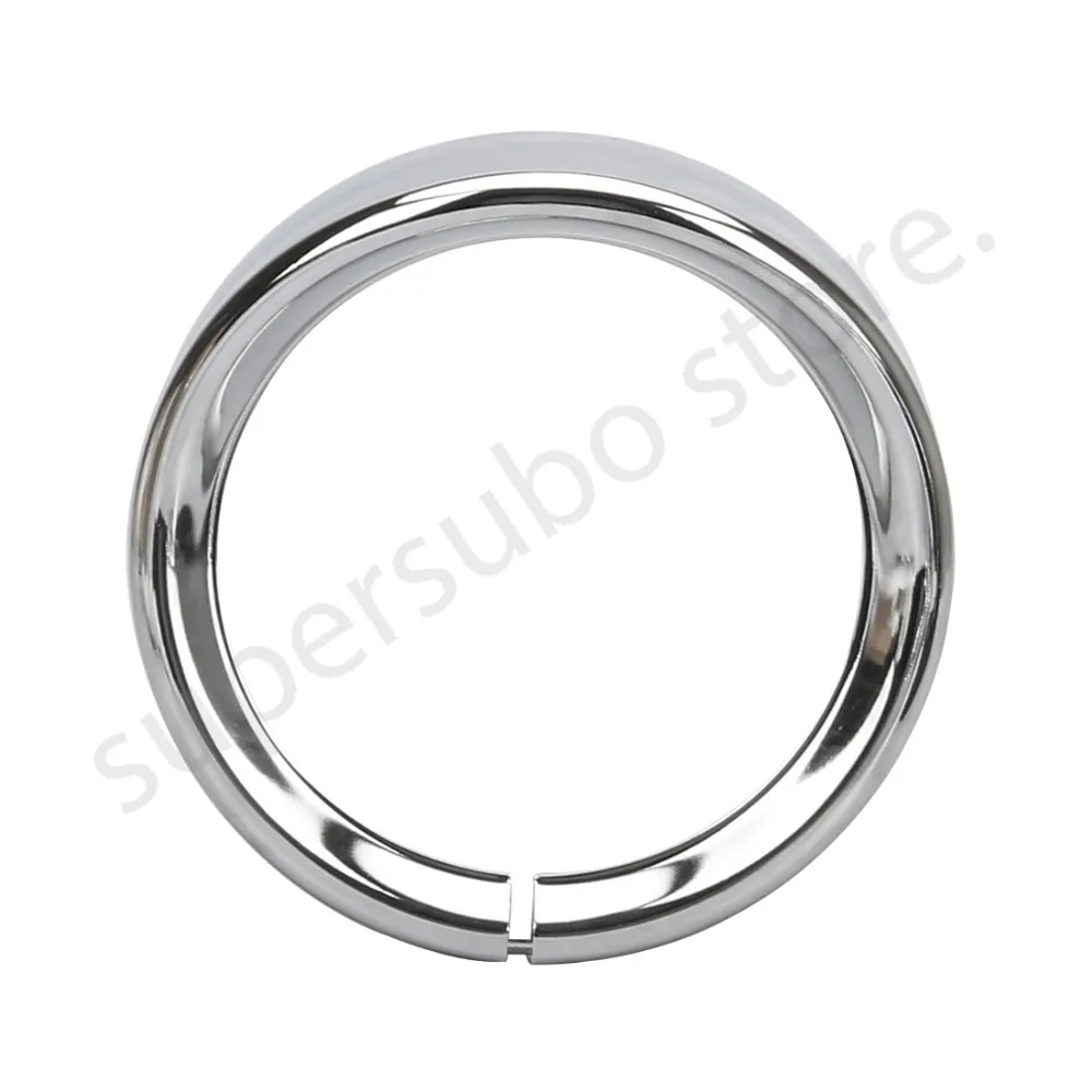 Черный 7 &quotфар отделка кольцо козырек для harley Touring 83 13 12 14 FLD крышка фары 94 FLHR 86 FLST
