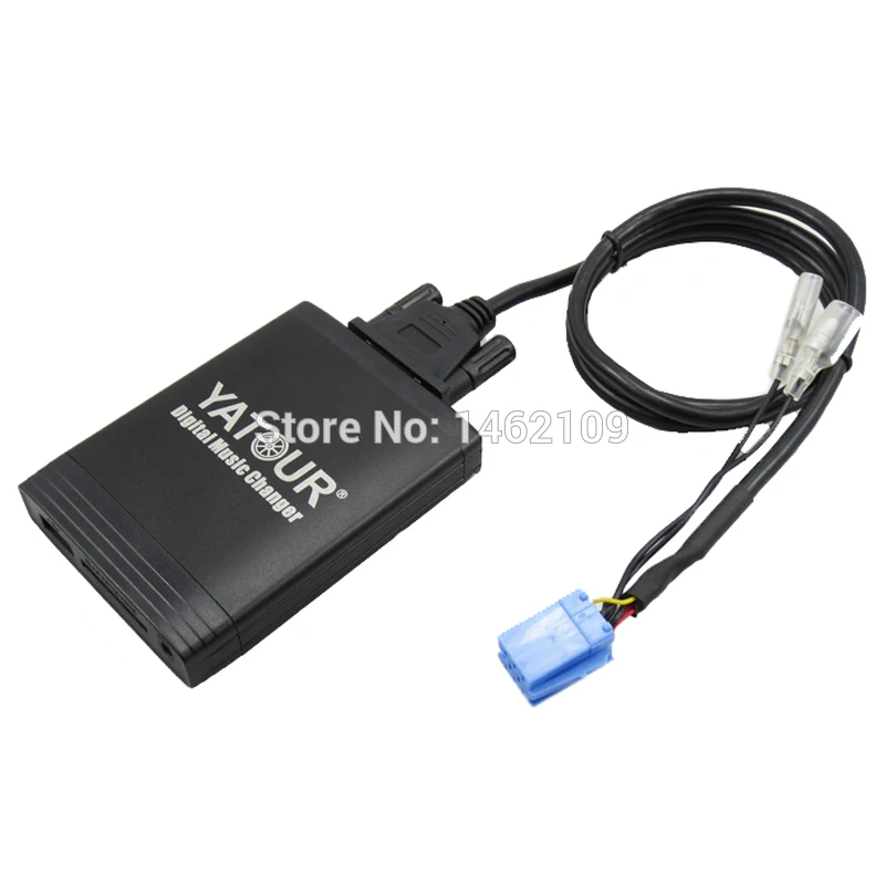 Автомобильный цифровой музыкальный переходник YATOUR для CD AUX MP3 SD USB адаптер 8