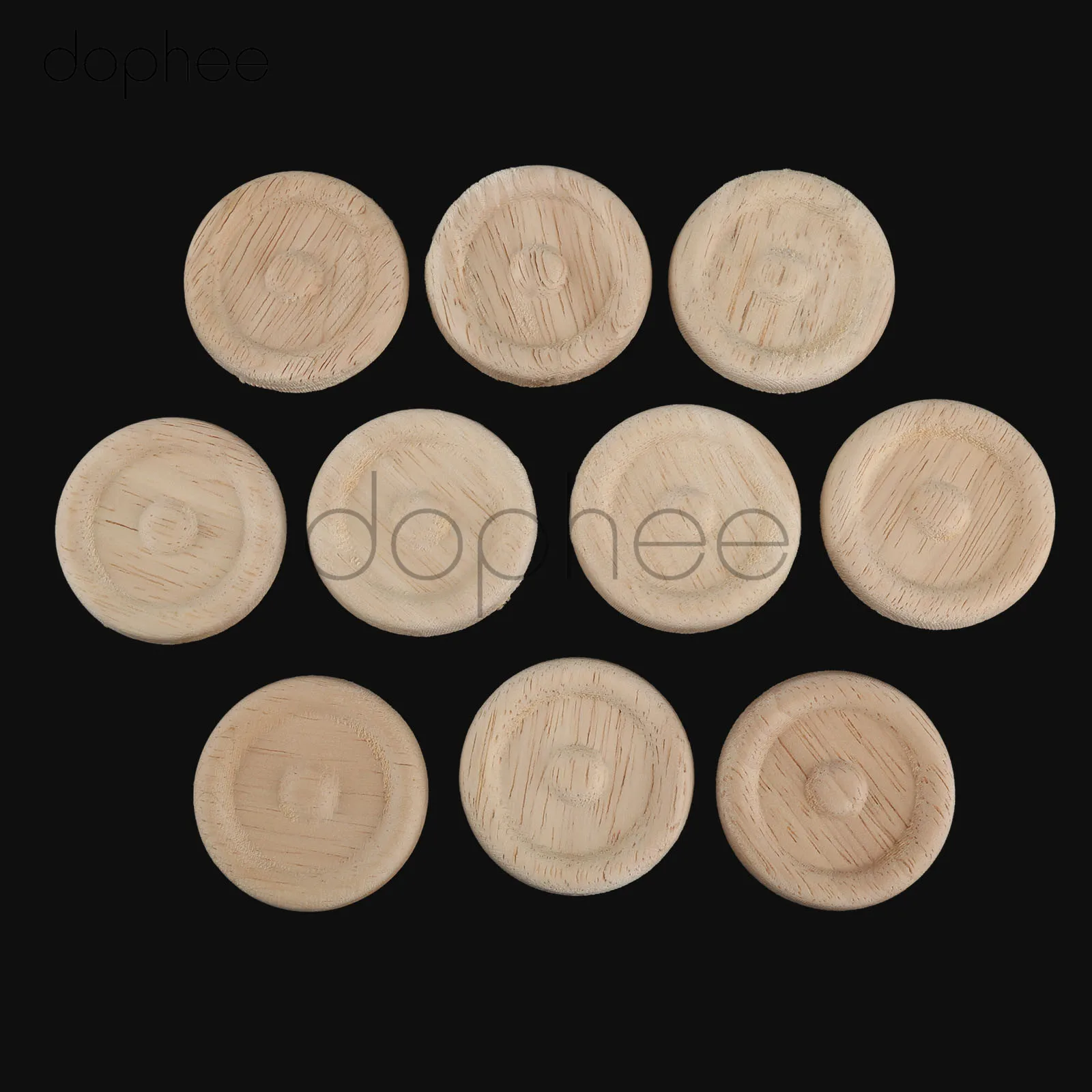 

dophee 10pcs 5cm Floral Woodcarving Decal Onlay Applique Decorative Sculpture for Furniture Cabinets Home Decoration DIY Crafts