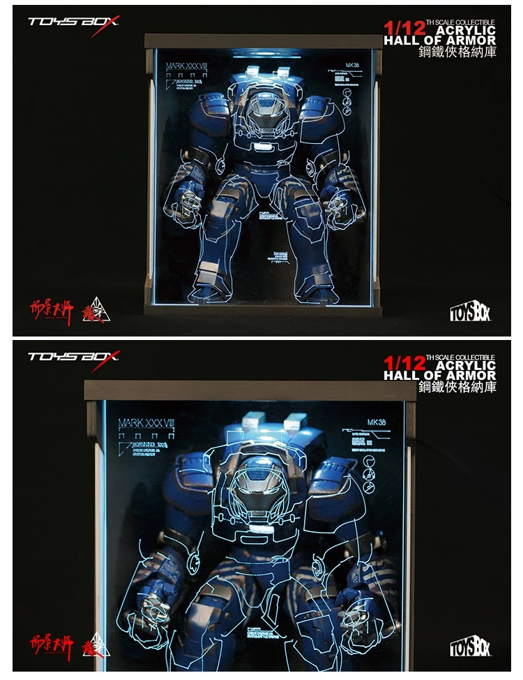 Comicave Studio 1/12 Diecast Железный человек Возраст Ultron Mark 38 IGOR MK38 Коллекционная фигурка/mk38 витрина для коллекции