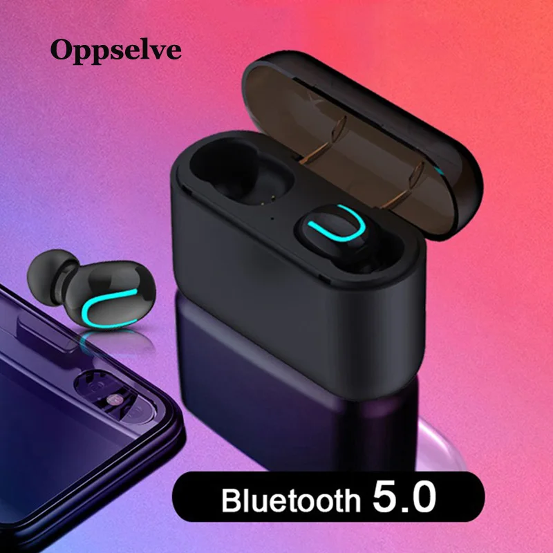 TWS стереонаушники Oppselve с поддержкой Bluetooth 5 0 и двойным микрофоном|Наушники
