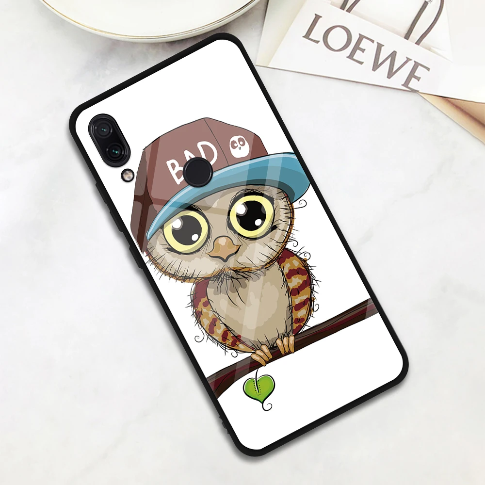 10 Чехол из закаленного стекла для Xiaomi Mi 9 8 A2 Lite Redmi K20 Note 5 6 7 Pro Note7 Pro, задняя крышка, чехол для телефона Redmi 7 6 5 Plus - Цвет: 10