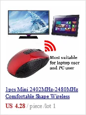 1 шт 2,4G Беспроводная USB 10m беспроводная оптическая мышь DPI1200 игровая мышь ультра-тонкая для ноутбука компьютера ПК компьютера