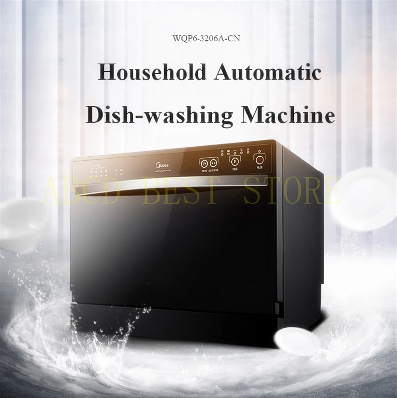

18 Mini Portable Intelligent Dishwasher Sterilization Disinfection Dryer Automatic Embedded Free Standing Dish Washer Machine