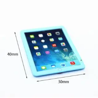 1 шт. милый кукольный домик Миниатюрный Мини ipad для Blyth Barbies Pullip ob11 1/6 1/12 аксессуары для кукол - Цвет: color 2