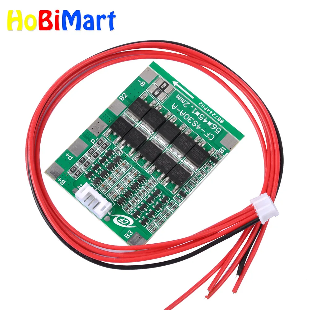 1 комплект 4S 30A 14 8 V литий ионный аккумулятор 18650 BMS пакеты Щит защиты печатной