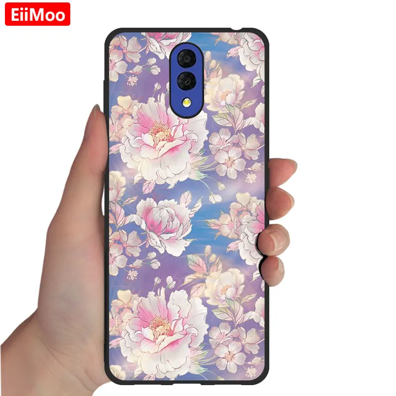 49 EiiMoo Soft TPU Silicone Case Cover For Alcatel 3L Case 5039 5039D Cute Cartoon Phone Back Coque For Alcatel 3L Case - Цвет: 49
