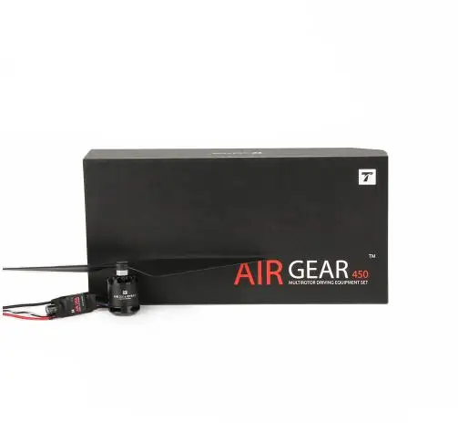 T MOTOR AIR GEAR 450 COMBO 2216 KV880 motor + T1045 20A ESC для начинающих rc edu Дронов и шоу|Детали