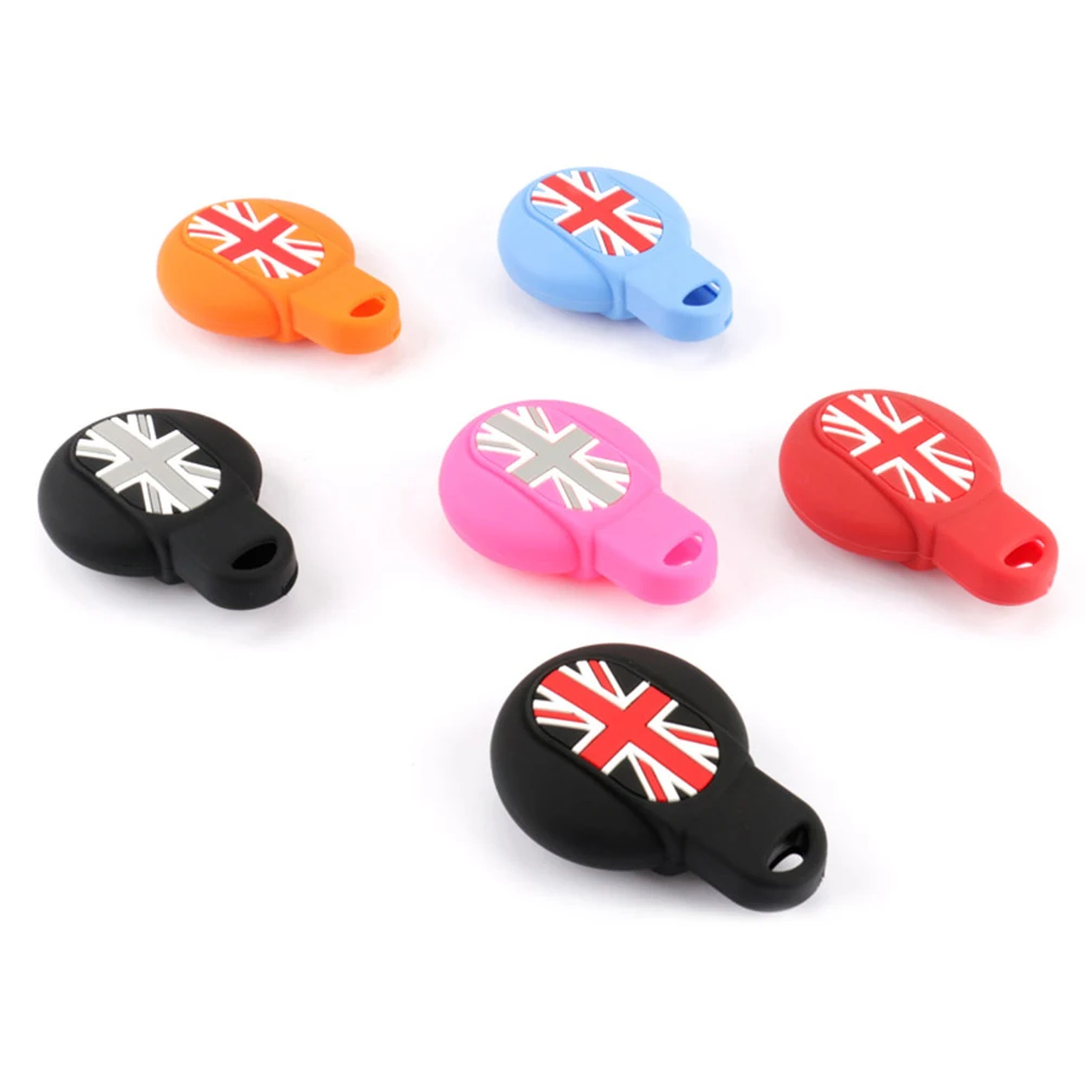 Силиконовый чехол для ключа дистанционного управления с разъемом Union Jack BMM Mini Cooper