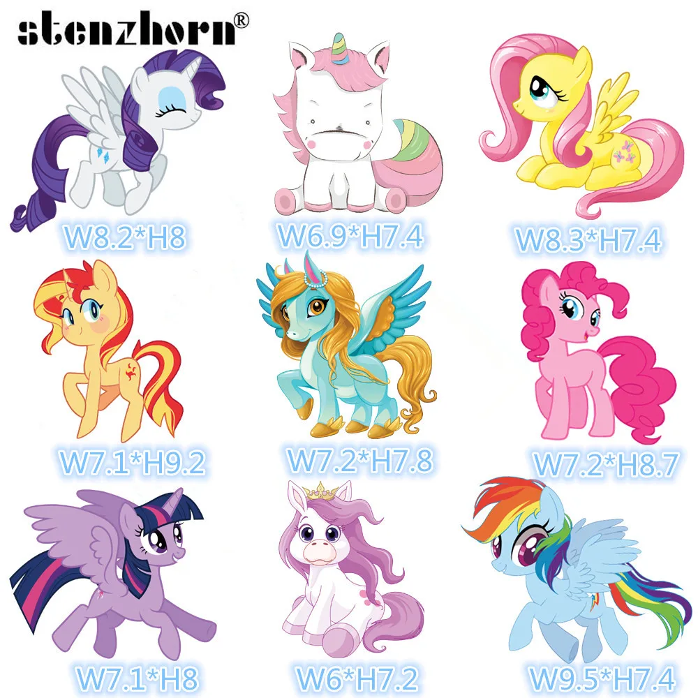 (1 шт.) мультяшная мышь анимация лошадь железо на заплатках для одежды