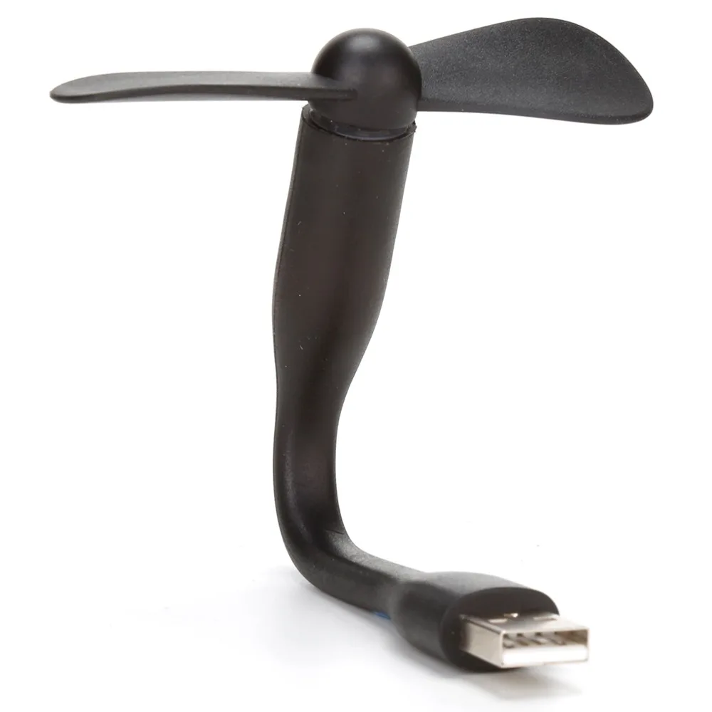 Портативный Гибкий USB 2 0 мини вентилятор питание от мощность ноутбука Банк