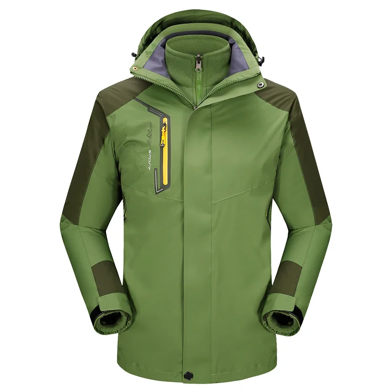 Бесплатная доставка зимняя новая модная мужская водонепроницаемая куртка +