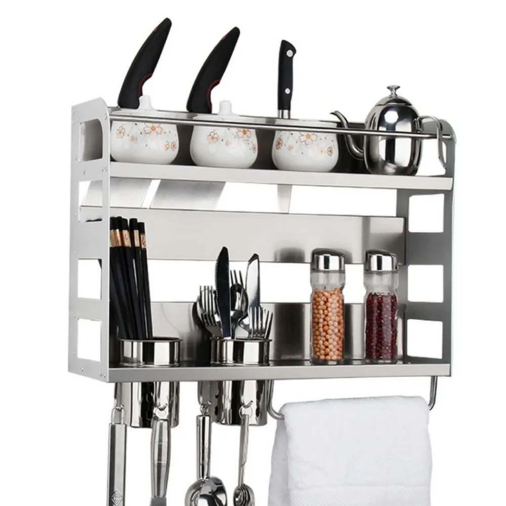 Магнитный держатель для ножей кухонная стойка из нержавеющей стали