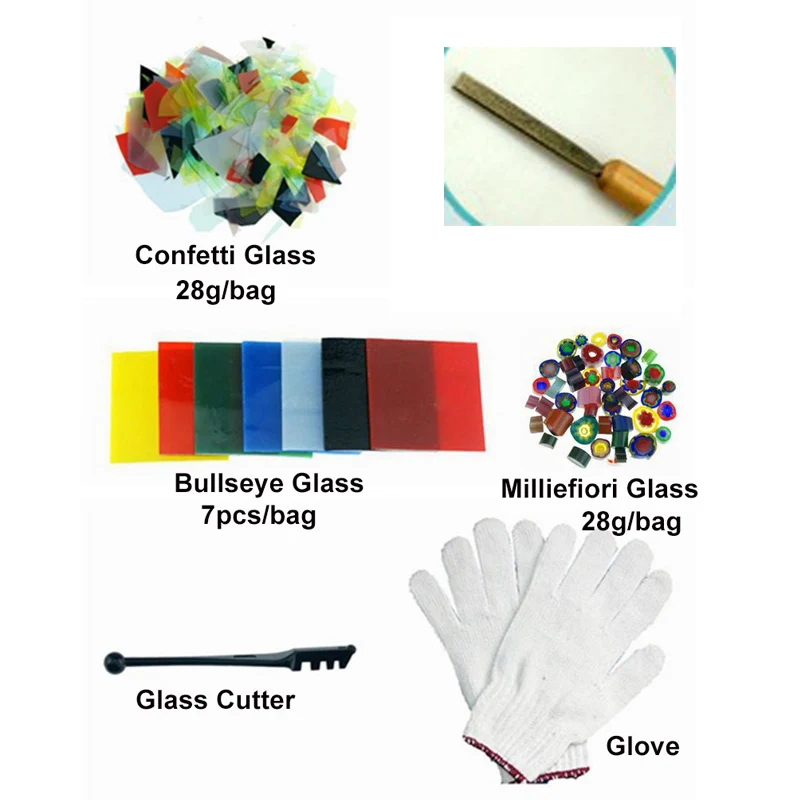 Новинка набор из 9 шт. микроволновая печь стекловолоконная Fusing инструменты для