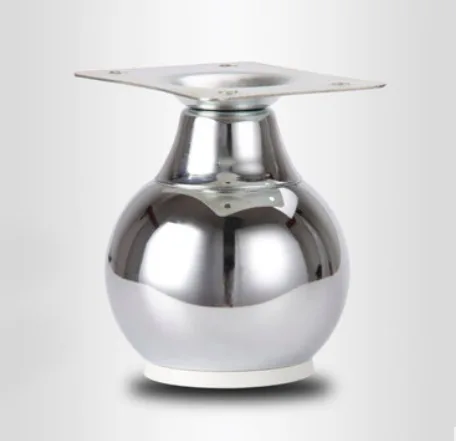 

4Pieces/Lot H:9cm Ball Shaped Cabinet Sofa Legs Bathroom Table Feet Foot