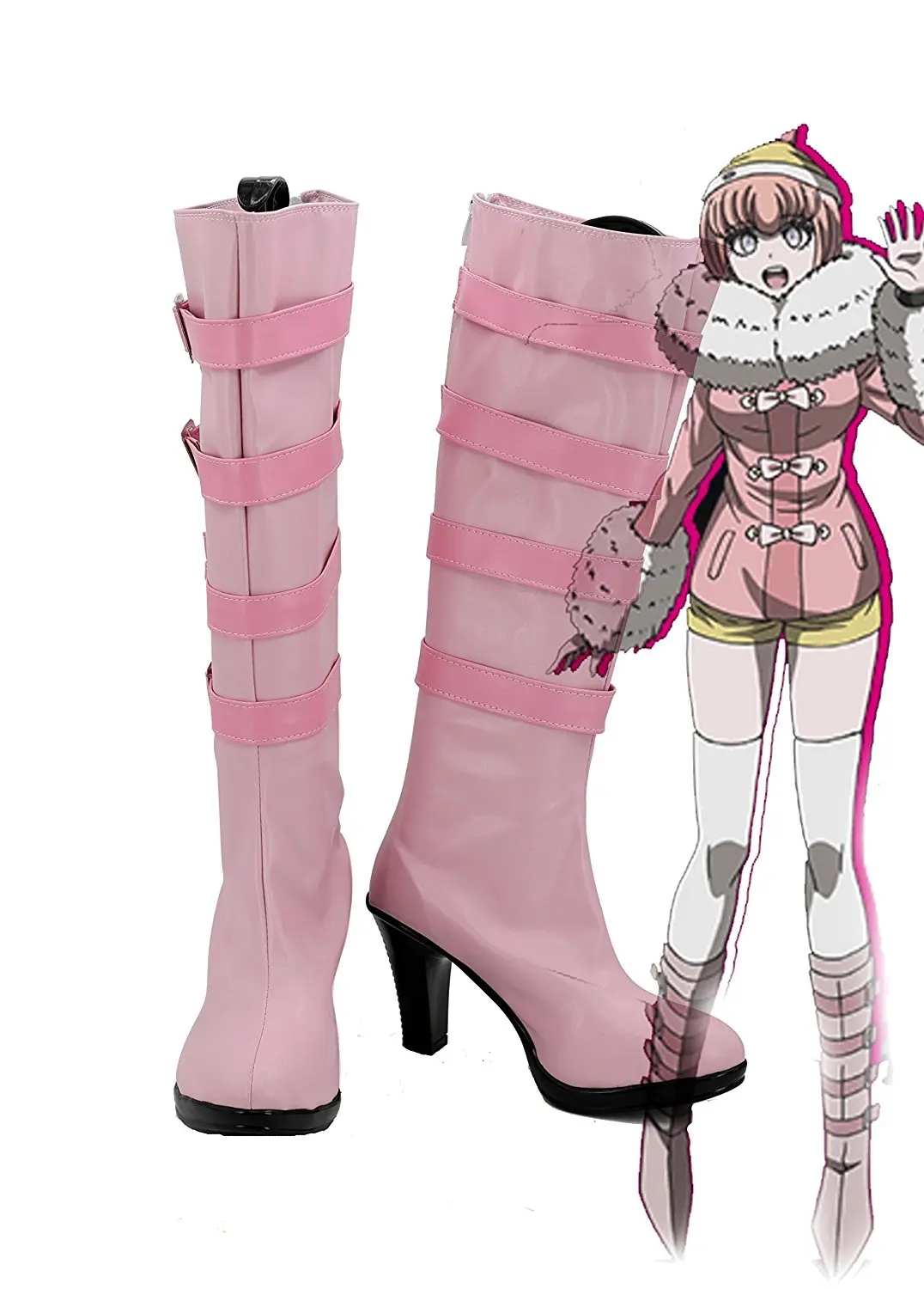 Ruruka Андо обувь Косплэй Danganronpa 3 конец Надежды Пик средней школы ботинки для
