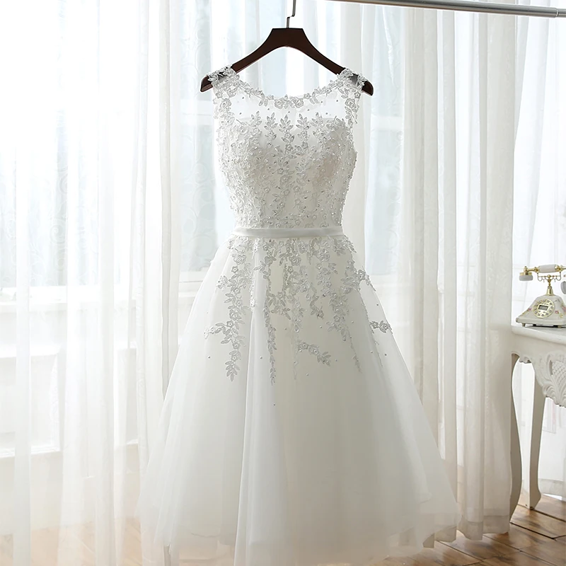 Cocktail Dresses 2021 Applique Pearls Women Short Formal Prom Party Gown | Свадьбы и торжества