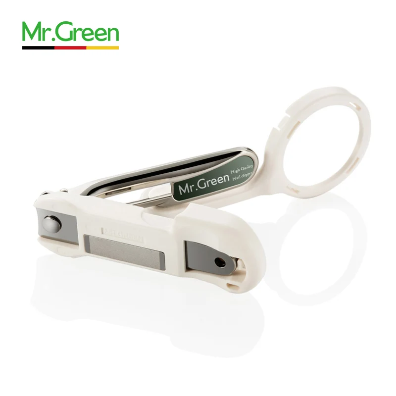 Машинка для стрижки ногтей MR.GREEN с увеличительным стеклом пожилых людей|Ножницы и