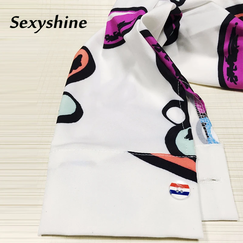 Блузка с принтом женская весенне осенняя длинным рукавом и кнопками|shirt top|printed