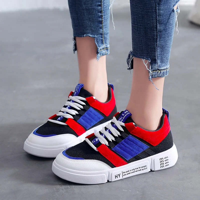 Женская Повседневная обувь коллекция 2018 года сезон осень женские кроссовки