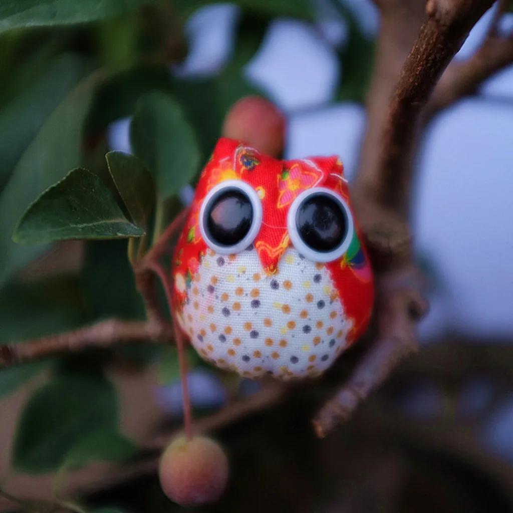 Декоративный кулон 2019 креативные подарки ткань мультфильм сова аксессуары для