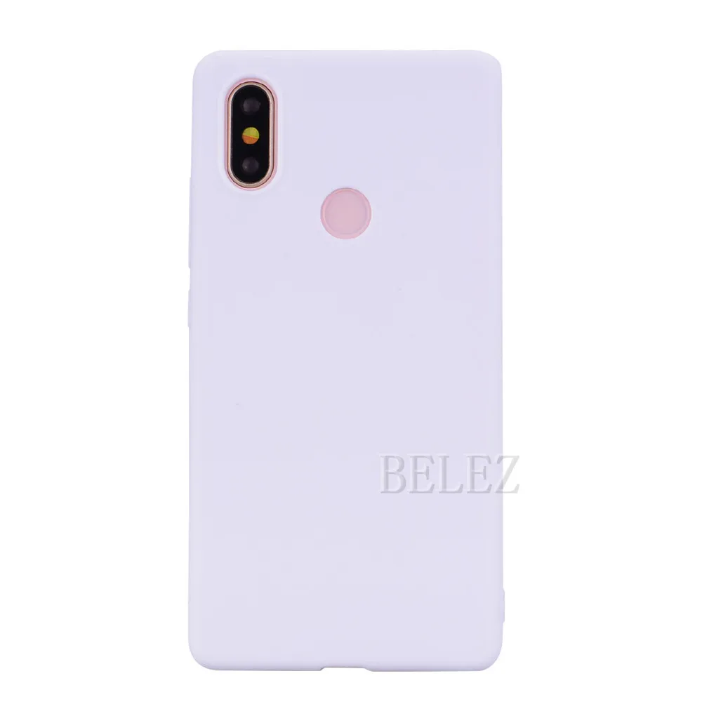white Candy Color Case for Xiaomi Mi8 SE Mi 6 A1 A2 Lite Mi Max 2 3 Pro Mix 2S Pocophone F1 on the Redmi Note 6 Pro 5 6A 4X 5A S2 Case - Цвет: white