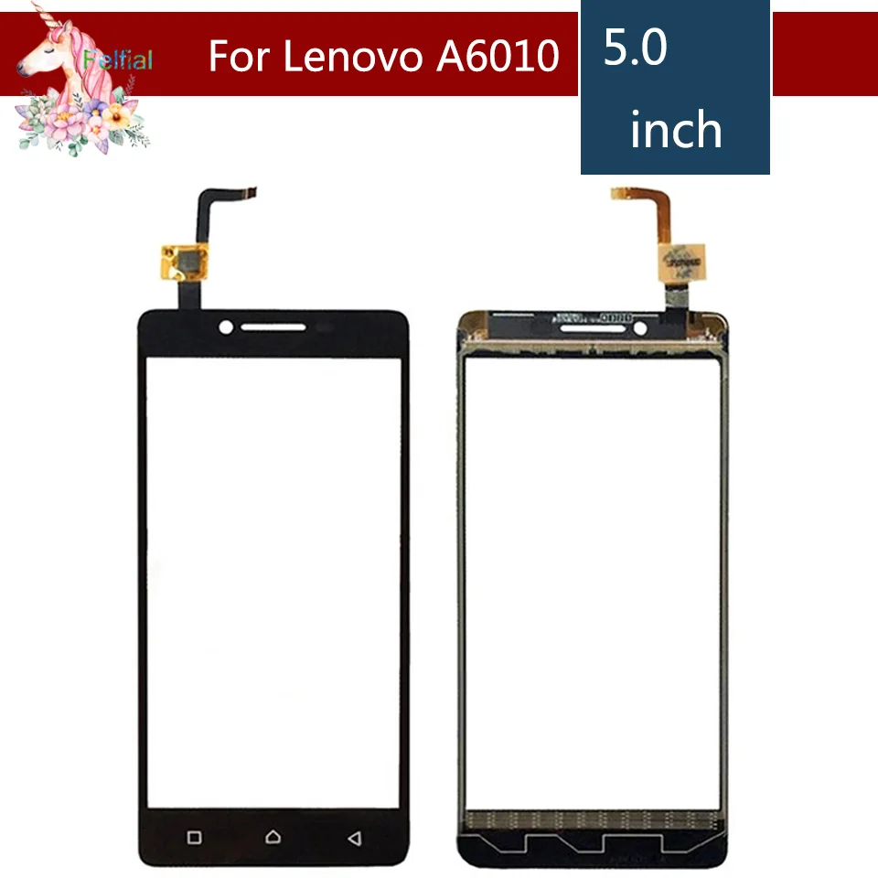 5 0 &quotдля Lenovo A6010 A 6010 ЖК сенсорный экран дигитайзер Датчик внешнее стекло сменная