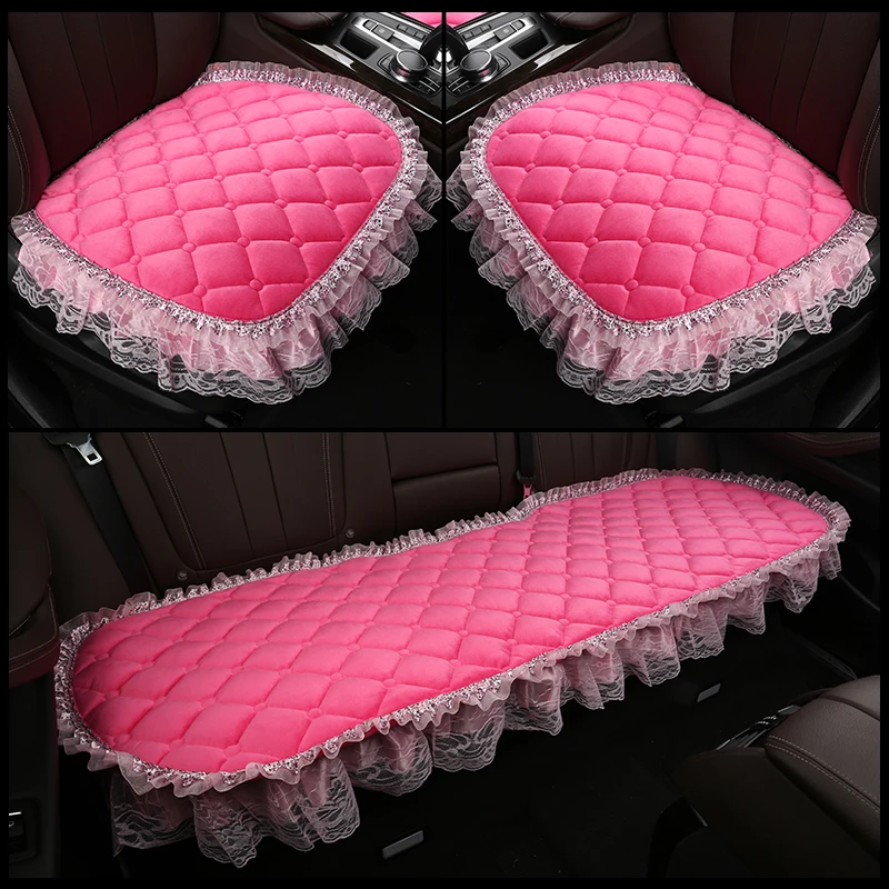 Женский Элитный автомобиль сиденья льняное волокно подушка для автомобильного