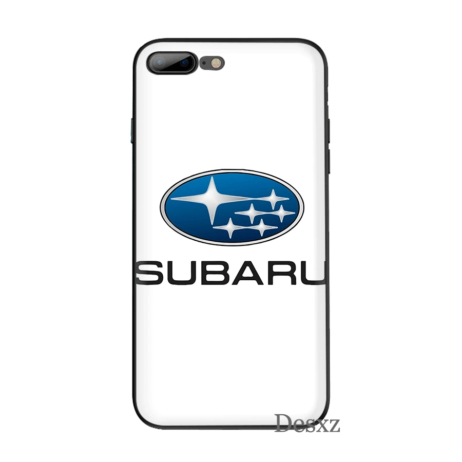 Чехол для мобильного телефона iPhone 11 Pro XR X XS Max iPhone 6 6S 7 8 Plus 5 5S SE Чехол Логотип Subaru сумка корпус