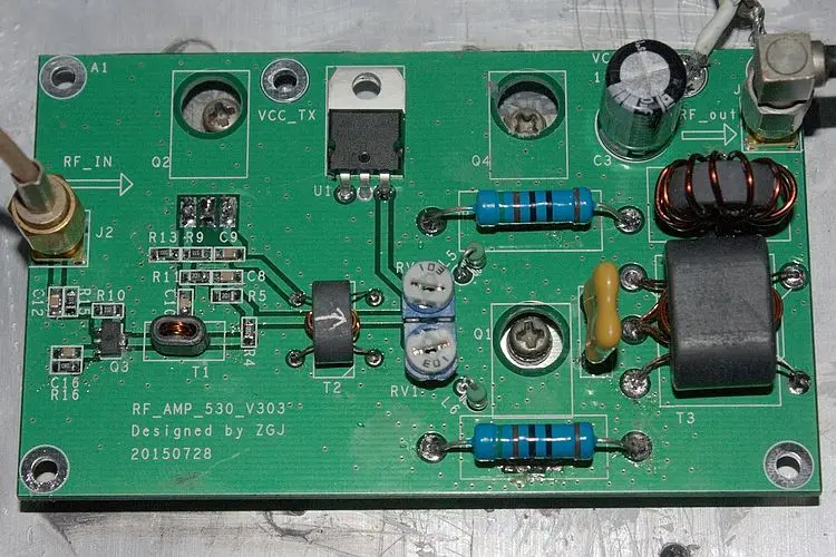 45 Вт SSB линейный усилитель мощности DIY наборы для приемопередатчика радио HF FM CW HAM