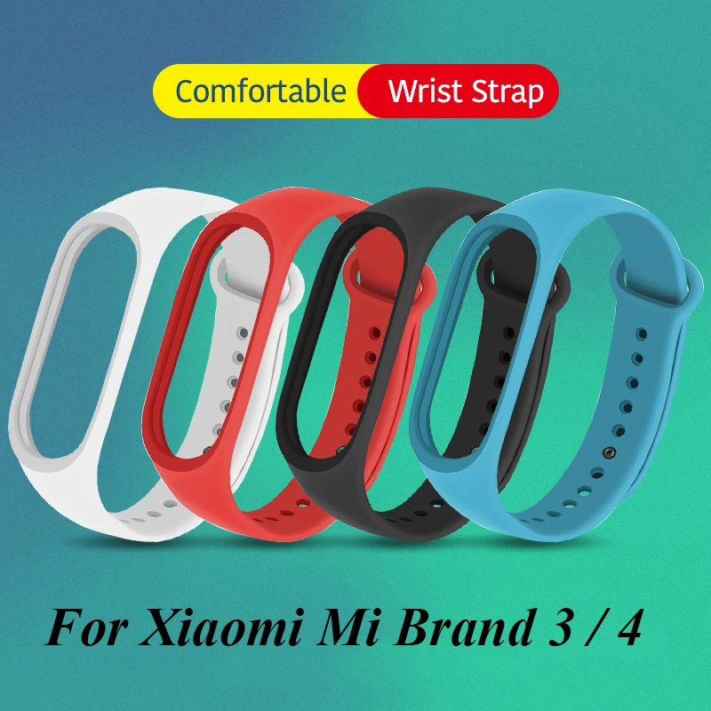 Спортивный ремешок для часов Xiaomi Mi Brand 4 3 силиконовый браслет MiBrand Сменные