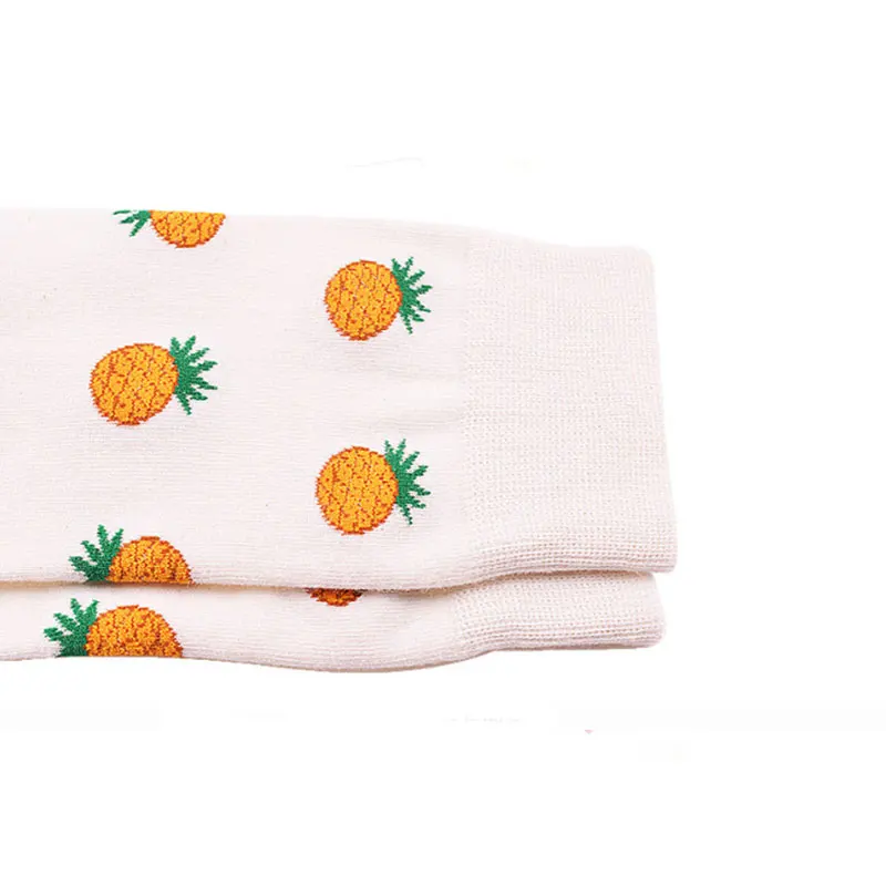 Happy Socks десертная еда серия женские носки хлопок скейтборд хип хоп Уличная команда Harajuku Искусство Мода короткие носки с принтом